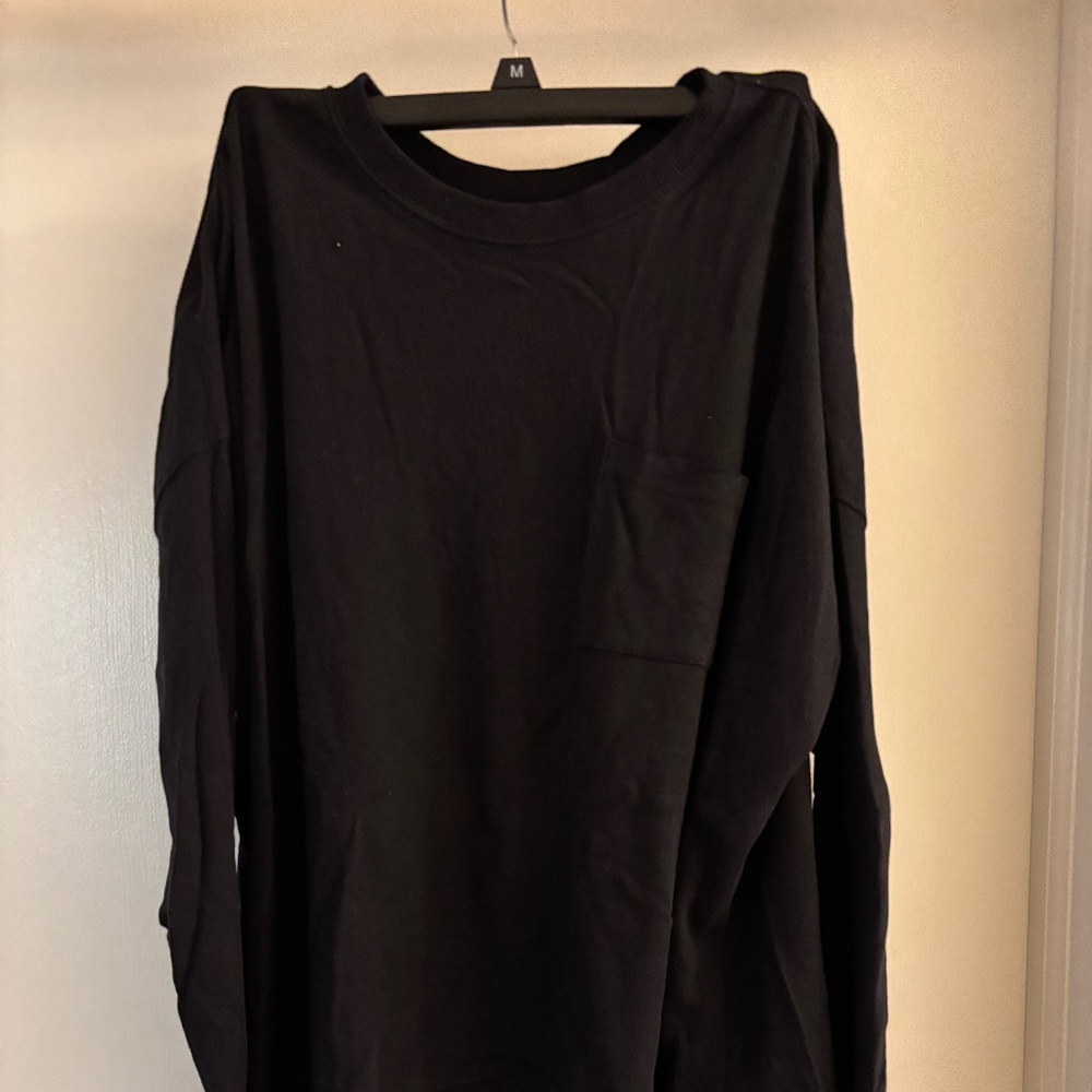Pact 100% organic cotton sweatshirt black, medium